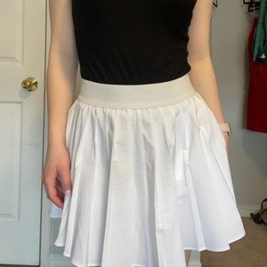 White Garage Skirt
